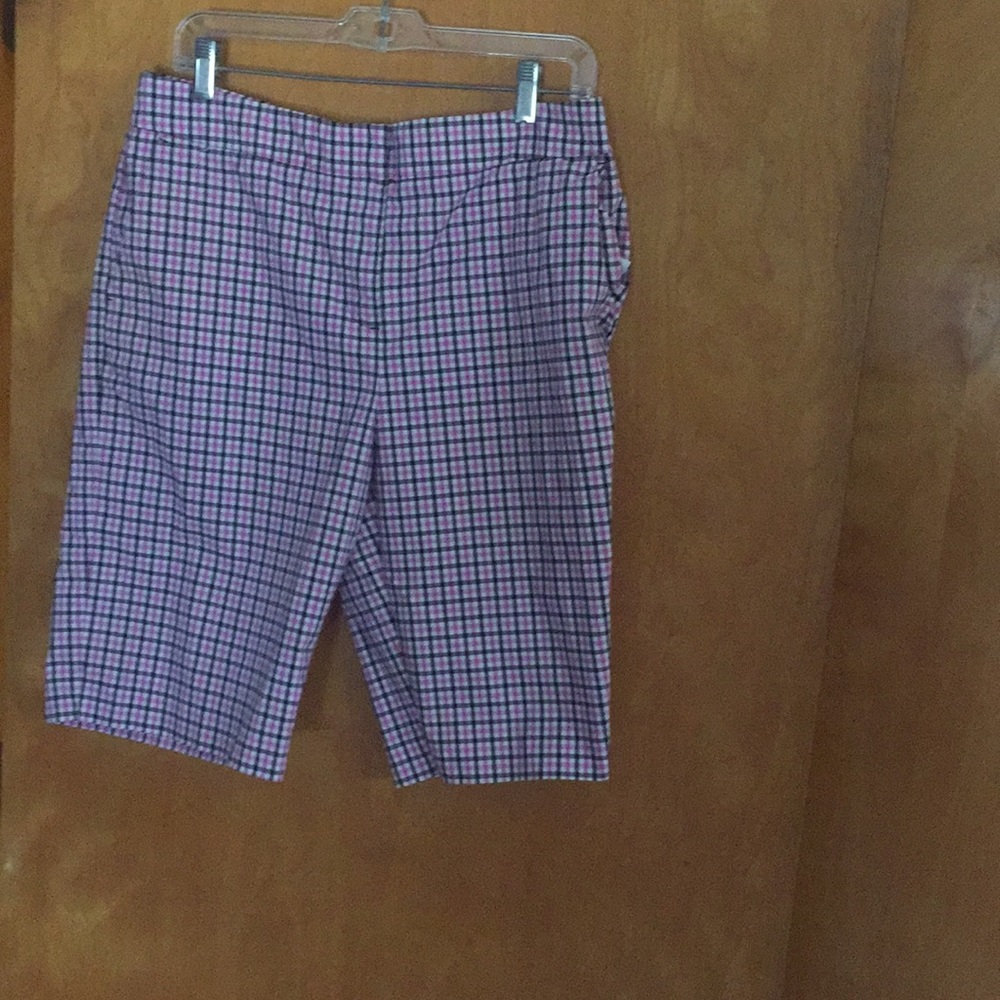 Plaid shorts